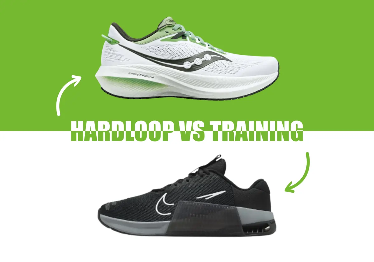 Hardloop vs Training Schoenen